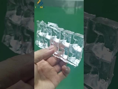 完成したペレットアイスマシンを初めて見る