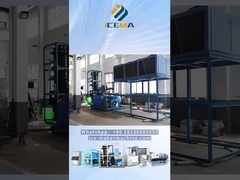 15トンのチューブアイスマシンディスプレイ