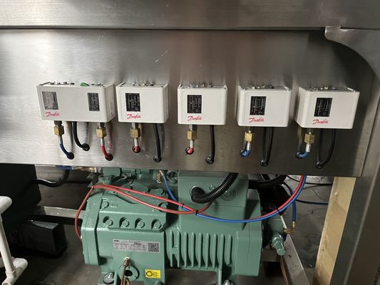 5T/24H 産業用アイス キューブ マシン ステンレス鋼 304