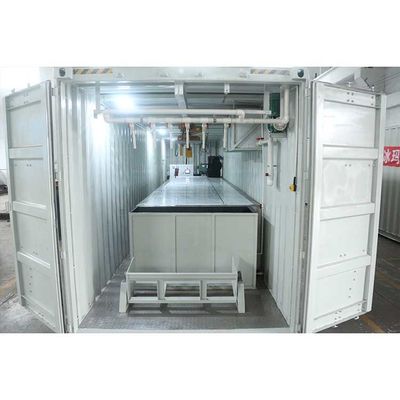 自動コンテナ製氷機 220V 380V 410V 415V 440V 460V 新鮮なシーフード販売氷漁業