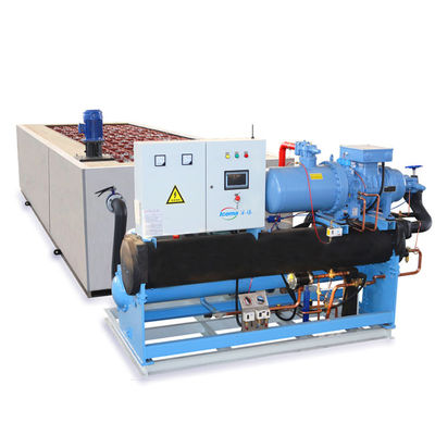 1T 2T 3Tの塩水の冷凍のブロックの製氷機5T 6T 8T 10T