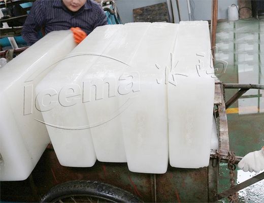 1T 2T 3Tの塩水の冷凍のブロックの製氷機5T 6T 8T 10T