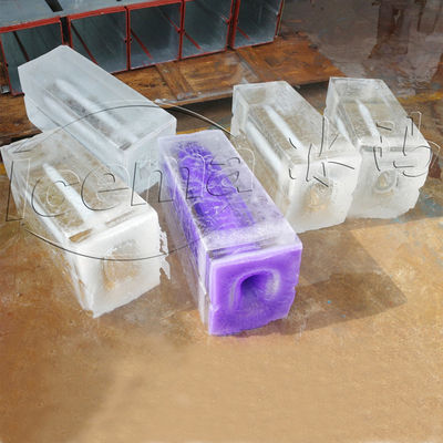 ICEMA 塩水溶け氷ブロックを作る機械