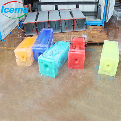ICEMA 塩水溶け氷ブロックを作る機械