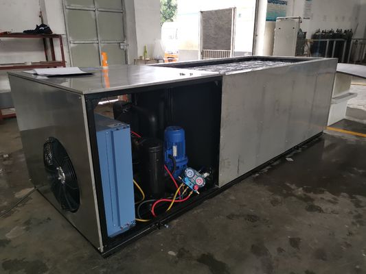 工業用 2T/24H ブライン冷凍ブロック 製氷機 塩水 製氷工場 / 冷蔵 / 冷却 / フレッシュ