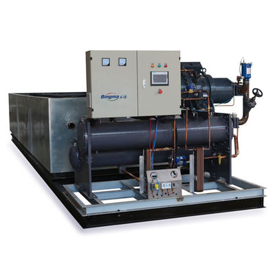 25T/24H塩水の冷凍のブロックの製氷機の産業塩水