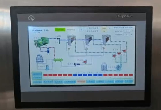喫茶店/飲み物/企業/氷工場のための3T/24h産業製氷機械自動大きいアイス・キューブ