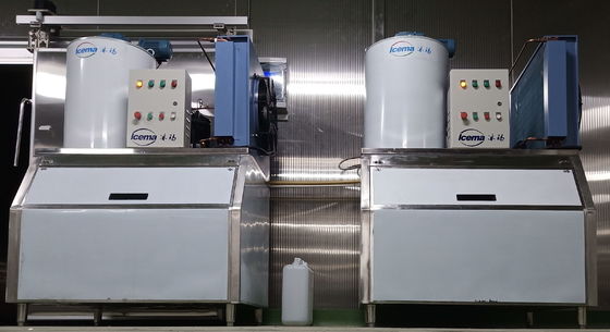 氷貯蔵の2T淡水の薄片の製氷機380V/220V
