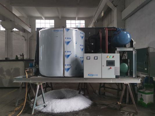 産業淡水の薄片の製氷機機械5トンの直接冷却