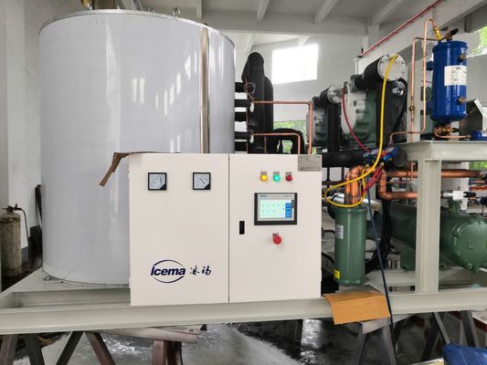 中国 工場価格で冷却用のコンテナ化50トン/日 雪片氷機