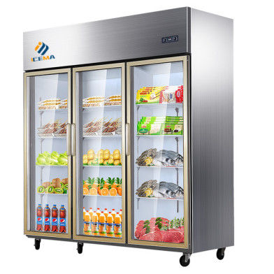 ホテル商用冷蔵庫 1350L 6ドア冷蔵庫 冷蔵庫エリア
