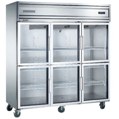 ホテル商用冷蔵庫 1350L 6ドア冷蔵庫 冷蔵庫エリア