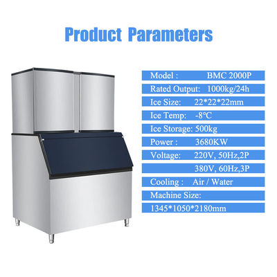 500KG 700KG 900KG 1000KG/Dayの商業製氷機械