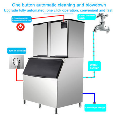 500KG 700KG 900KG 1000KG/Dayの商業製氷機械