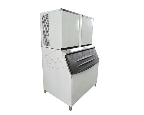 高生産性の商用アイスキューブマシン 480kgの容量