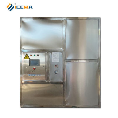 エネルギー節約 ICEMA 1T-10T 食品飲料産業用工業立方体氷機