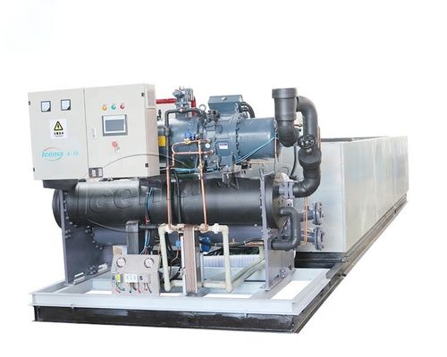 自動操作と5トンの日用出力を持つプロの氷ブロック製造機械