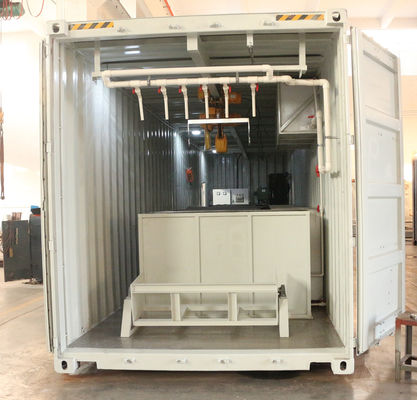 2000 KG TECUMSEH コンプレッサー 15 トン コンテナブロック氷機