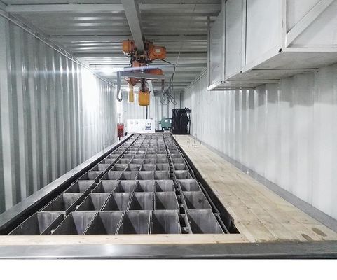 食品ショップ 工業用コンテナ ブロック 氷器 氷 25kg 50kg 100kg 消費量