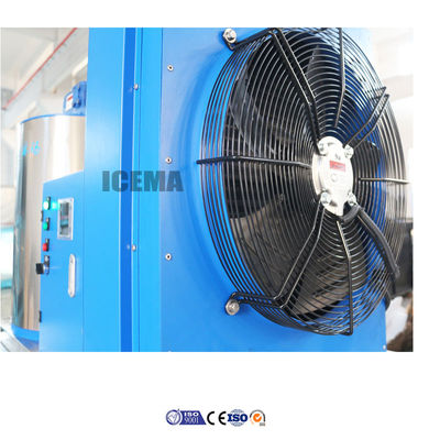 商業用ICEMA 1T 2.1kw 冷却容量を持つ産業用フラックアイスマシン