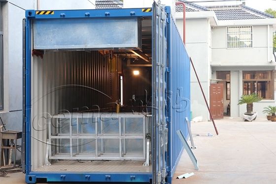 RefComp コンプレッサー 31.25KW 8T コンテナブロック氷機 港とクエーのために取り外す