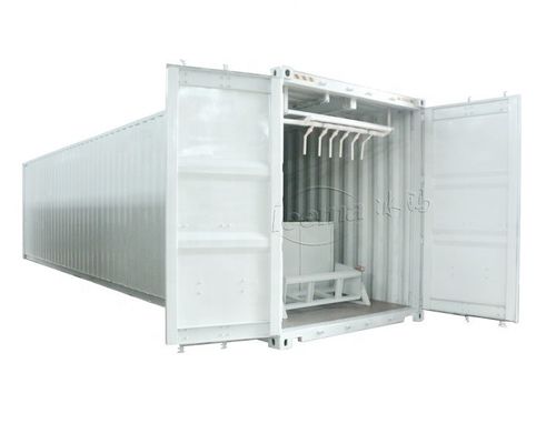 よい価格 6400*2250*2500 コンテナブロック氷機 港とクイの他の氷貯蔵容量 オンライン