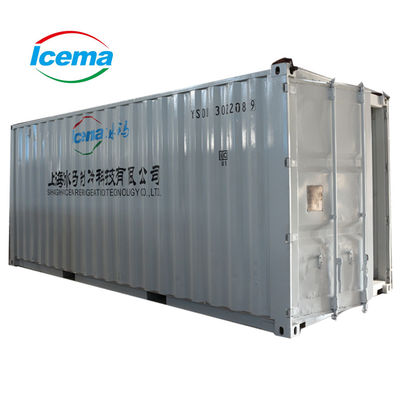 6400*2250*2500 コンテナブロック氷機 港とクイの他の氷貯蔵容量