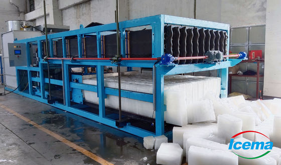 空気/水冷却 20トンのブロック氷を作る機械 オーダーメイド産業氷 85.5KW