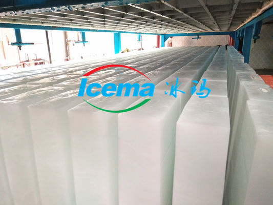 1 トンの工業用氷を作る機械,直接冷却および他の氷の貯蔵容量