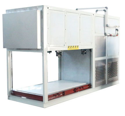 直接冷却とR404A/R22冷却剤で5トンの工業用氷を作る機械
