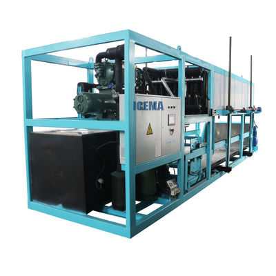 工業用直接冷却用の10トンの氷機 61.4A電流60KG氷貯蔵