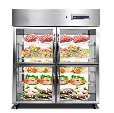 購入 4つのドアが付いている780L台所仕事台の冷蔵庫の冷凍庫 online manufacture