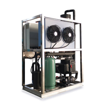 購入 工業用飲料物 1 トン/日 丸い氷を作る機械 チューブ 氷を作る機械 工場用氷を作る機械 online manufacture