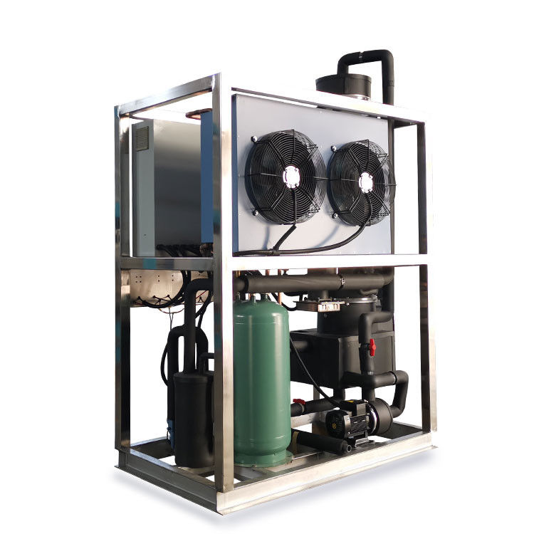 高品質の氷管製造機 コラ・コーヒー・飲み物用の小さなチューブル式氷機 1トン/24h