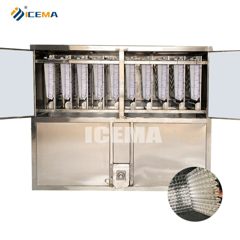 工業用 5 トン 10 トン アイスキューブ製造機械 19X21X6 アイスグリッド番号 ICEMA