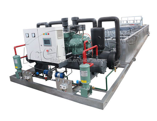 よい価格 セリウム 15 トンの産業ブロックの製氷機機械 70.5KW 380V オンライン