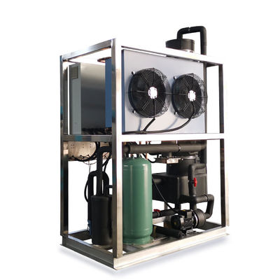 よい価格 工業用飲料物 1 トン/日 丸い氷を作る機械 チューブ 氷を作る機械 工場用氷を作る機械 オンライン