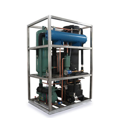 1T/24h出力容量を持つ周期氷管製造機