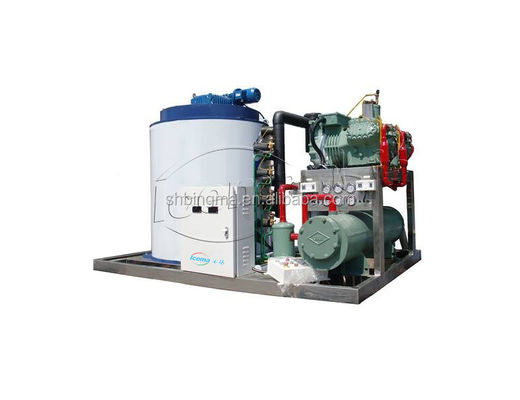 よい価格 1トン淡水フレーク製氷機商業380V 220V オンライン