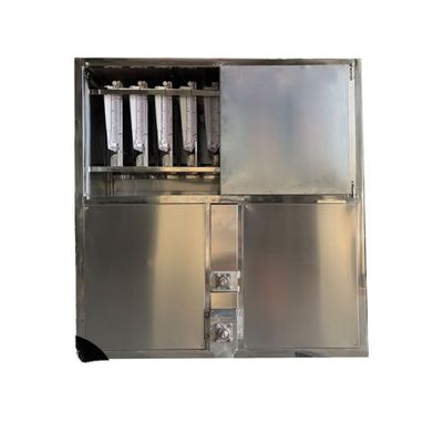 よい価格 22*22*22mm アイスキューブ サイズ マイクロコンピュータ制御システムを持つ産業用アイスキューブマシン オンライン