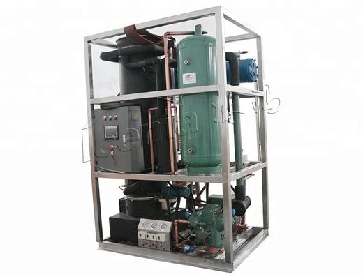 よい価格 R404a 冷蔵管氷機 1-5 トン/日 そしてあなたのビジネスに最適 オンライン