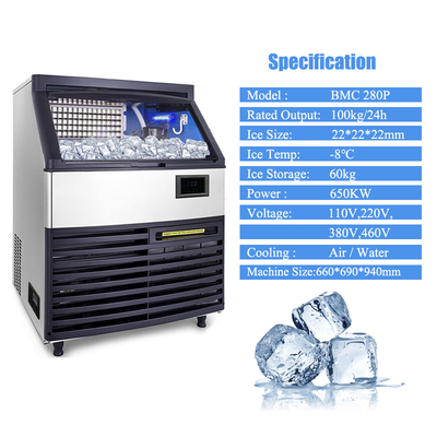 業務用製氷機 36kg貯蔵 自動 240V 110V 220V